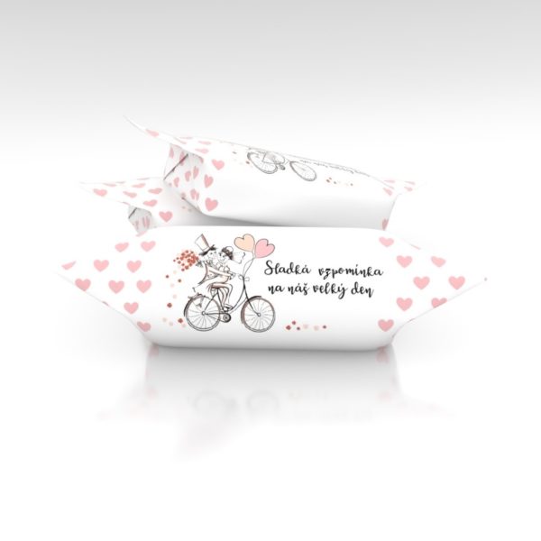 Svatební karamelky, vzor KRS11 (1 kg) - Cokoloko.cz
