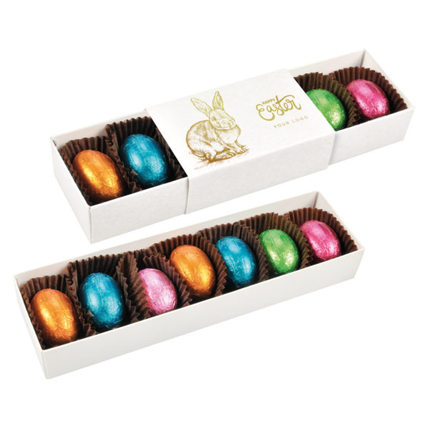 Čokoládová bonboniérka s vajíčky (84 g) - Cokoloko.cz