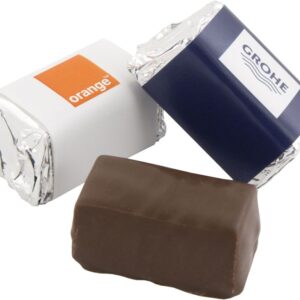 Čokoládové bonbóny s logem MICHELANGELO (1 kg) – reklamní pralinky s potiskem